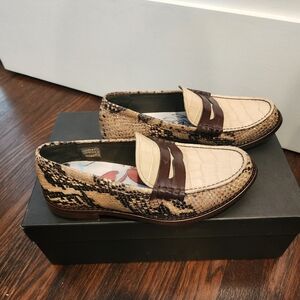 Paul Smith Snake Skin Effect Loafers